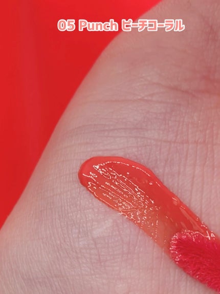 フローウェーブティント/COSNORI/リップティントを使ったクチコミ(4枚目)