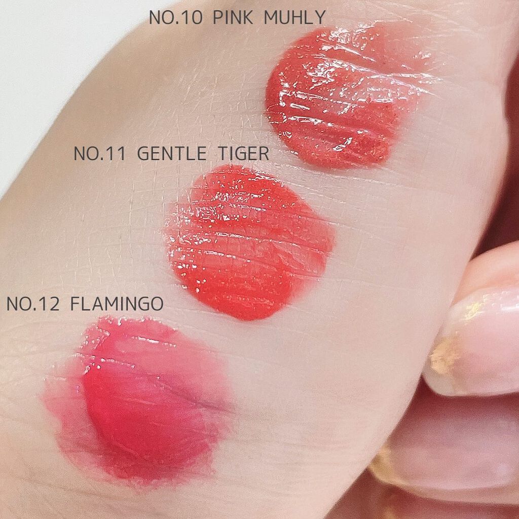 ノンスティッキーダズルティント/unleashia/リップティントを使ったクチコミ（2枚目）