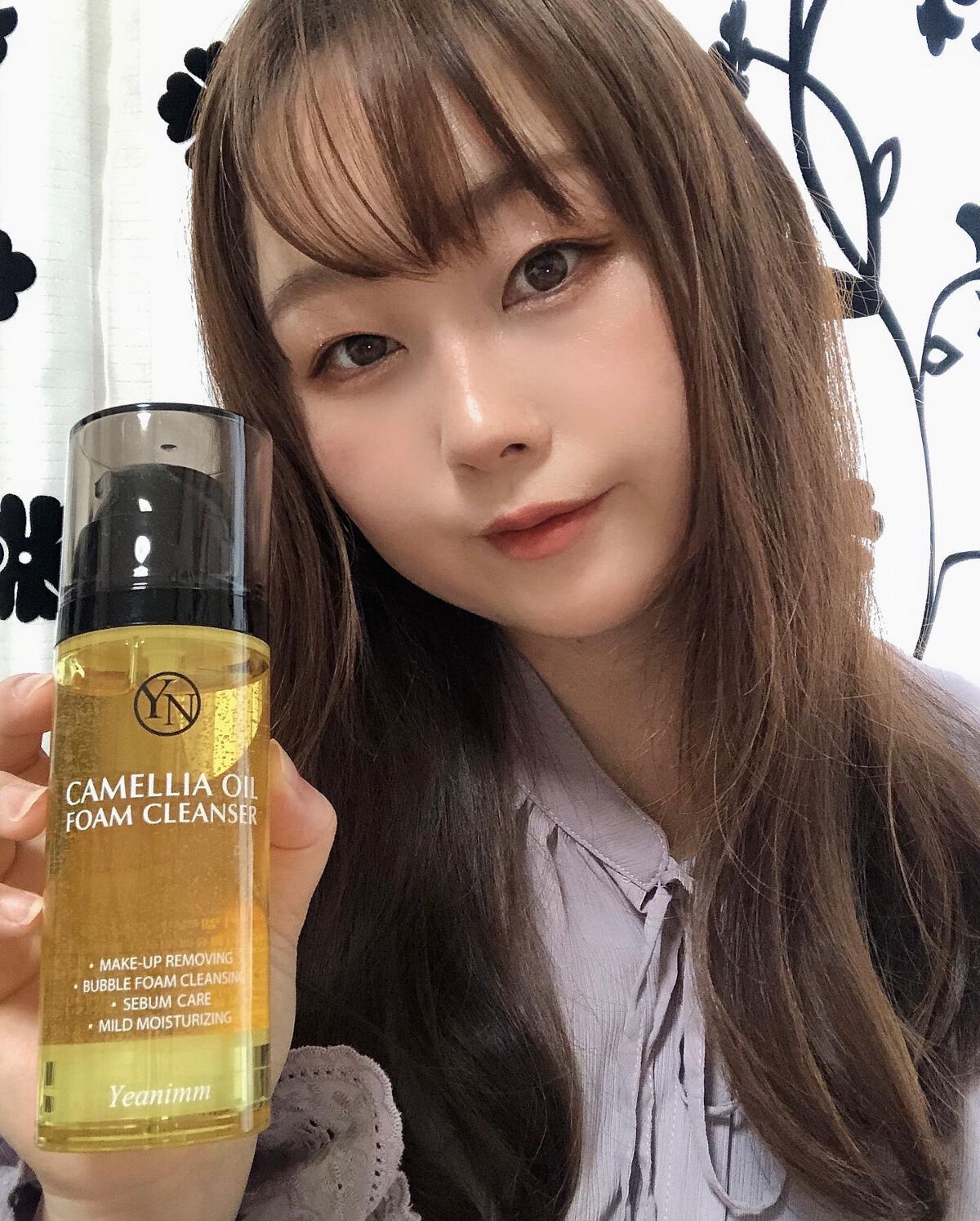 カメリアオイルフォームクレンザー/YEANIMM/オイルクレンジングを使ったクチコミ(9枚目)