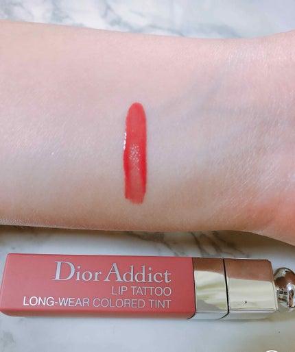 【旧】ディオール アディクト リップ ティント/Dior/リップグロスを使ったクチコミ(2枚目)