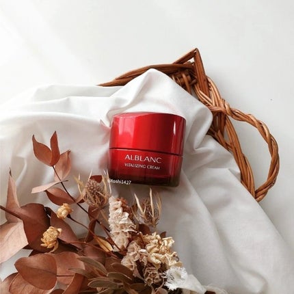 バイタライジングクリーム/ALBLANC/フェイスクリームを使ったクチコミ(1枚目)