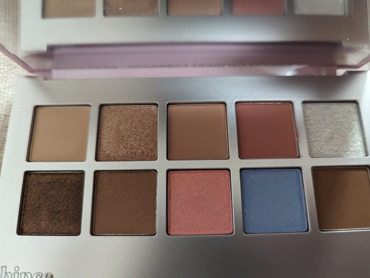 ニューデップスアイシャドウパレット/hince/アイシャドウパレットを使ったクチコミ(1枚目)