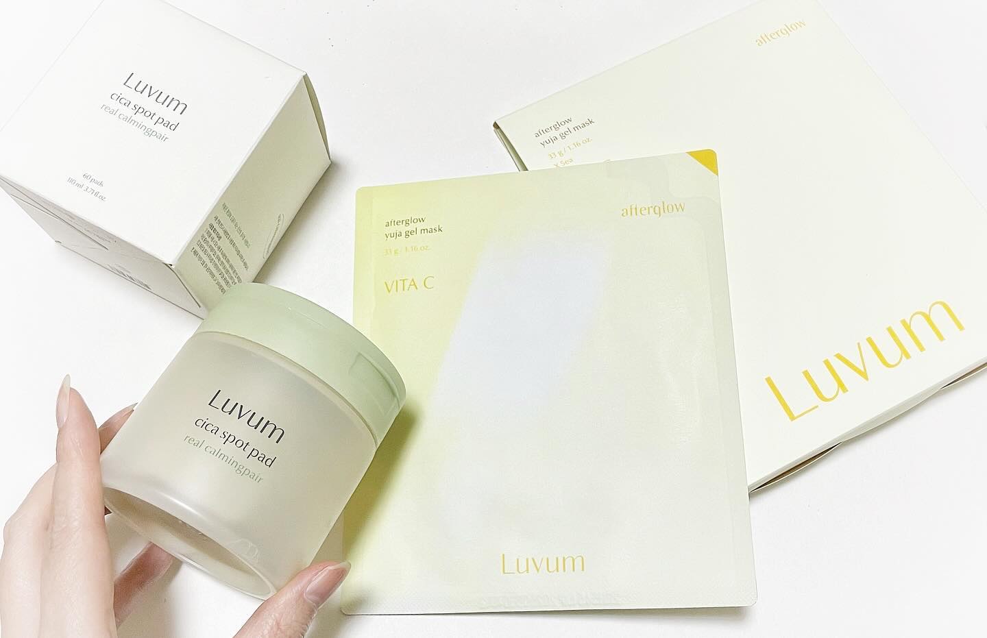 カーミングリペア若葉のシカスポットパッド/Luvum/トナーパッドを使ったクチコミ（1枚目）