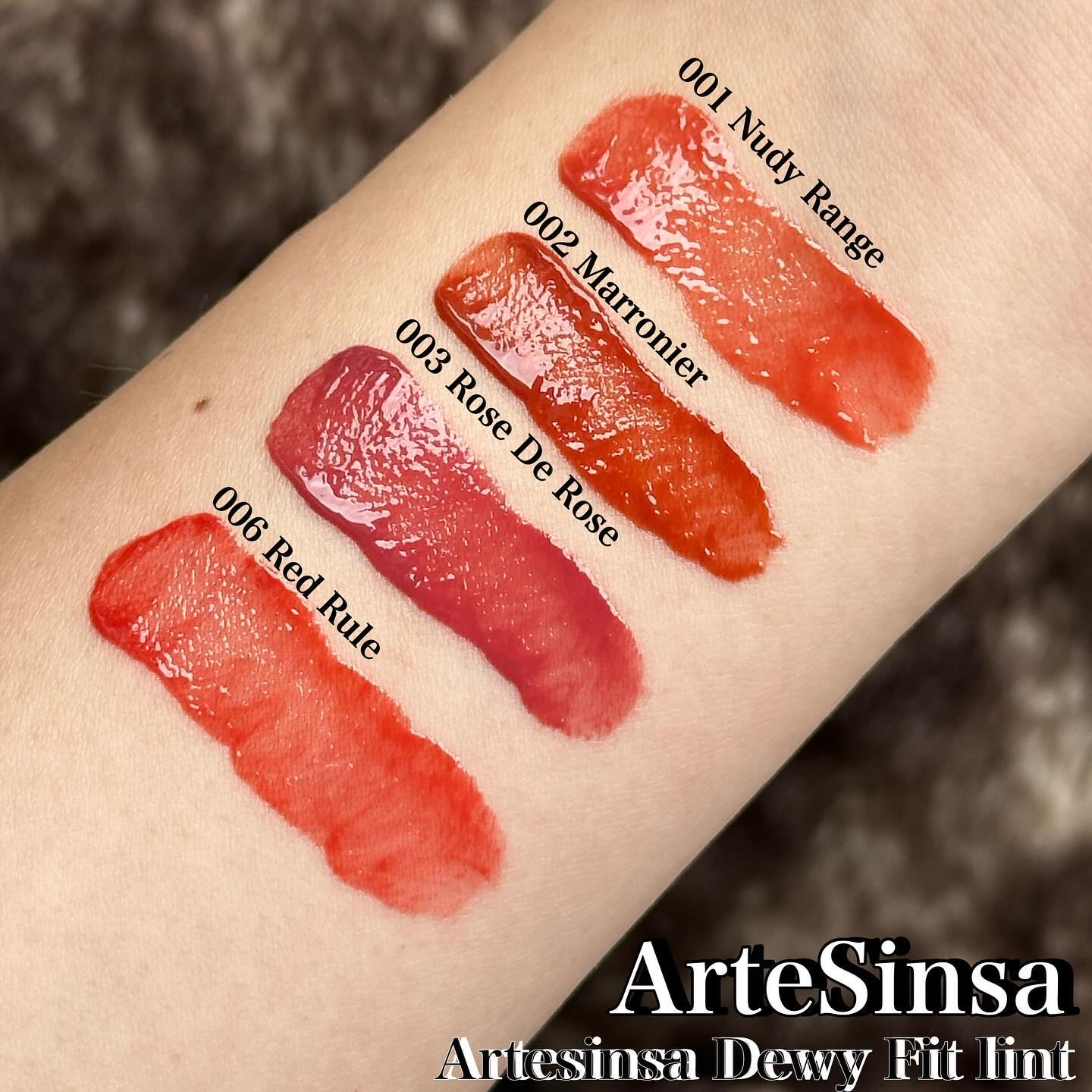 ビルダブルデューイフィットティント/ArteSinsa/リップティントを使ったクチコミ（2枚目）