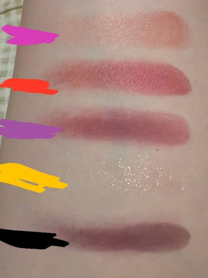 プレイカラー アイシャドウ/ETUDE/アイシャドウパレットを使ったクチコミ(3枚目)