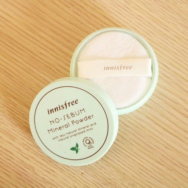 ノーセバム ミネラルパウダー/innisfree/ルースパウダーを使ったクチコミ（1枚目）