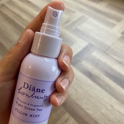 ダイアンボヌール おやすみピローミスト ナイトドリームティーの香り/ダイアン/ファブリックミストを使ったクチコミ(2枚目)