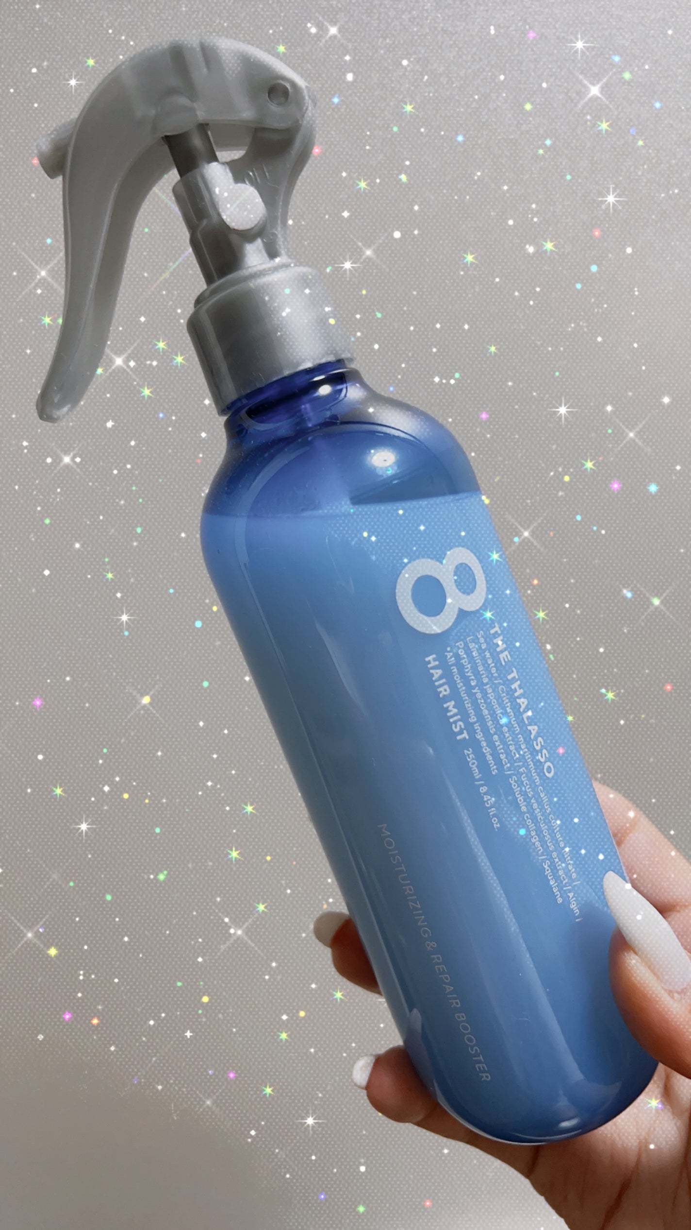 モイスチャーライジング&リペアブースター 導入液ヘアミスト/エイトザタラソ/ヘアミストを使ったクチコミ(1枚目)