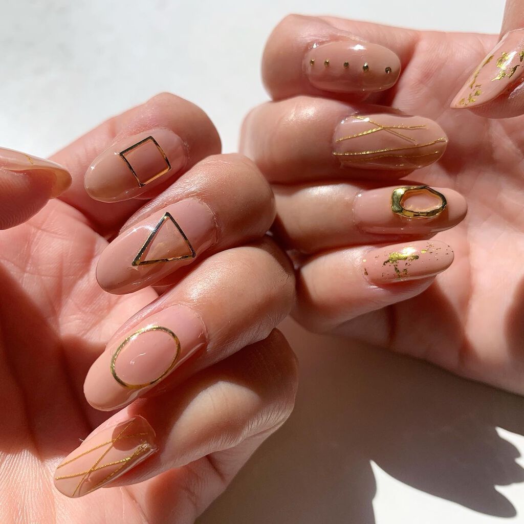 mai🐈💜フォロバ on LIPS 「𝙉𝙚𝙬𝙉𝘼𝙄𝙇💅イカゲームネイル🦑今話題の韓国ドラマにちなんで..」(5枚目)