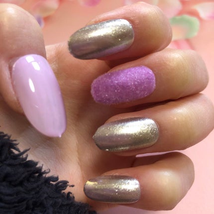 ジェルネイル(ライト対応)/セリア/ジェルネイルを使ったクチコミ(2枚目)