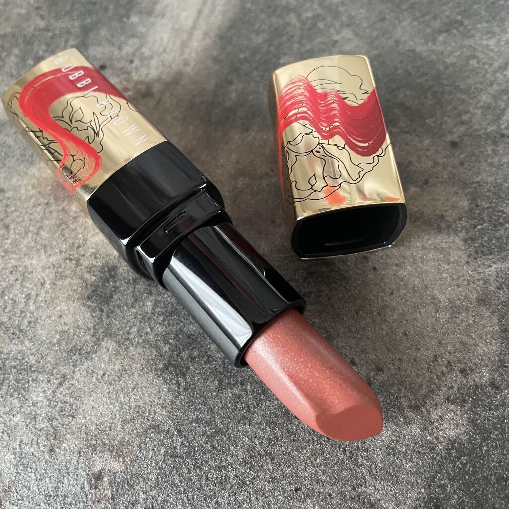 リュクス メタル リップスティック L03 ランタンライト/BOBBI BROWN/口紅を使ったクチコミ（2枚目）