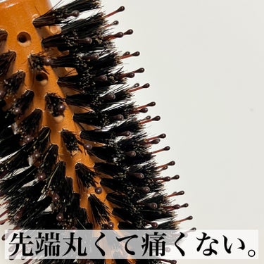 ふんわり天然毛のミックスロールブラシ/マペペ/ヘアブラシを使ったクチコミ（3枚目）