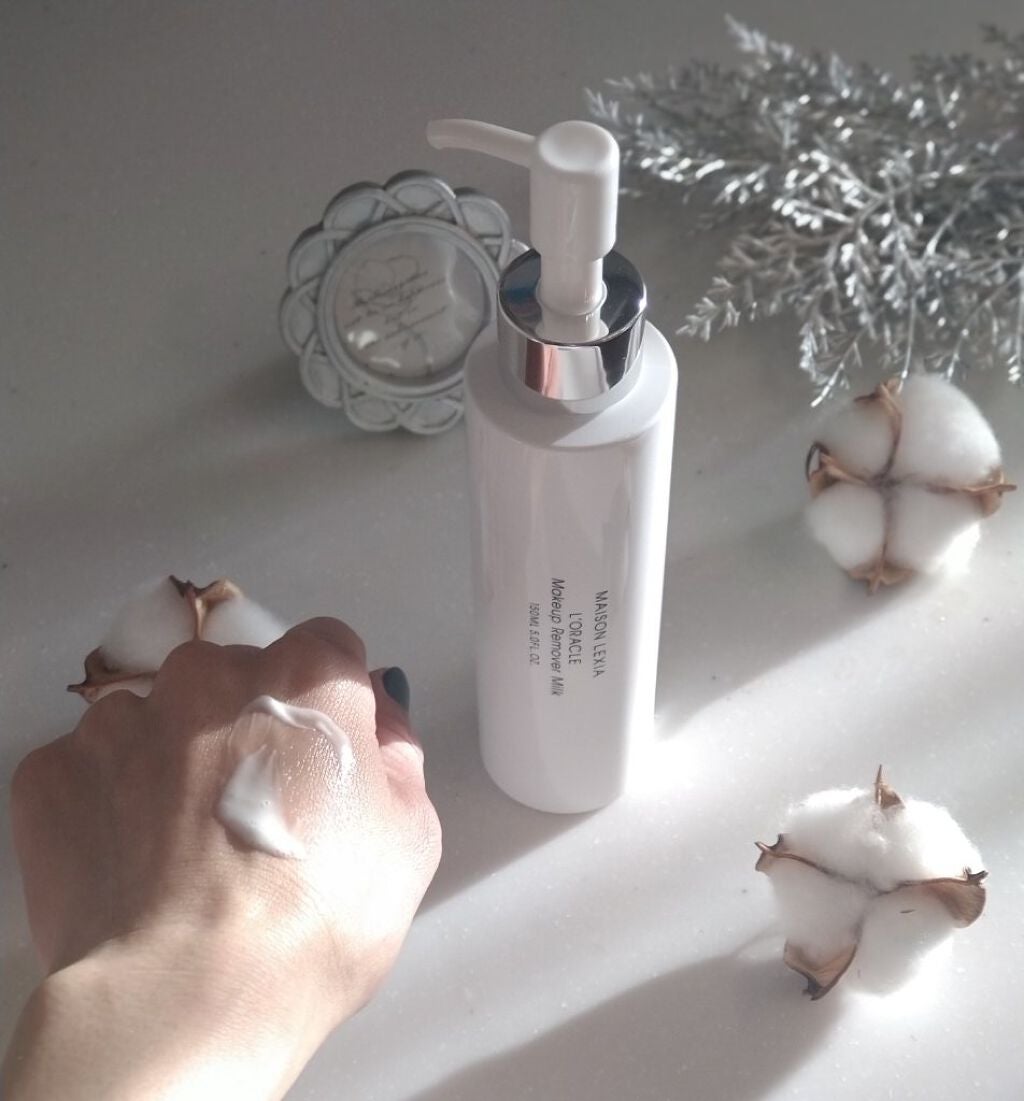 オラクル メイクアップ リムーバー ミルク/MAISON LEXIA/ミルククレンジングを使ったクチコミ(3枚目)