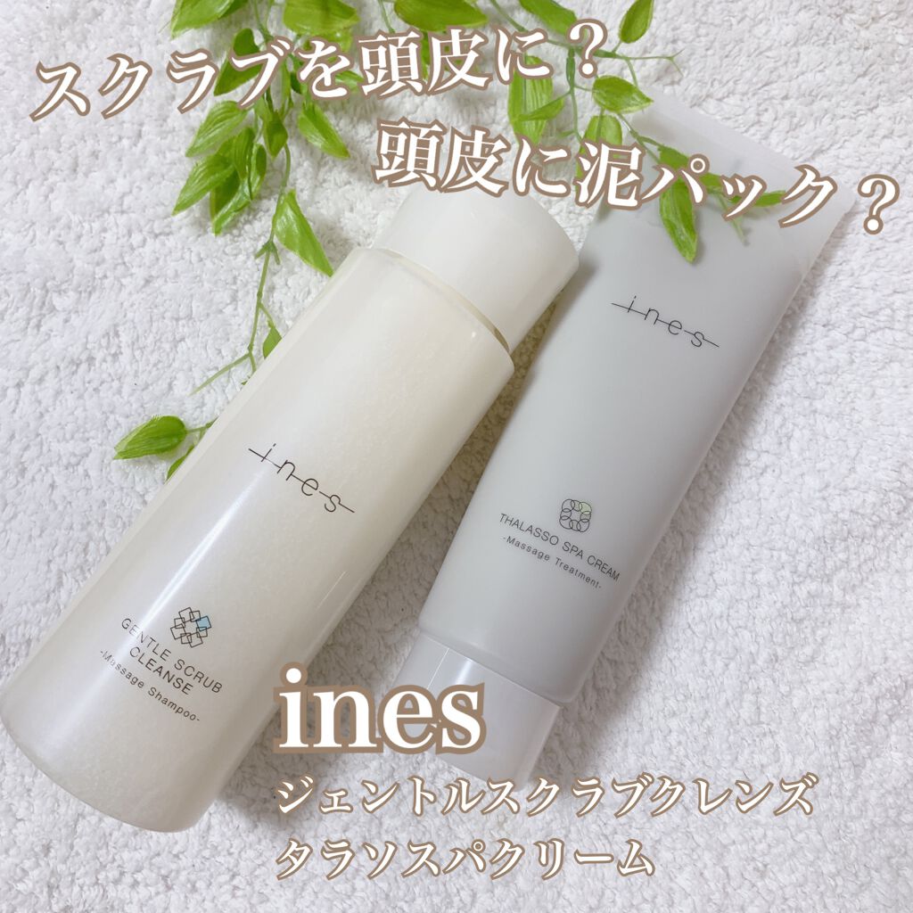 ジェントル スクラブ クレンズ/ines/市販シャンプーを使ったクチコミ（1枚目）