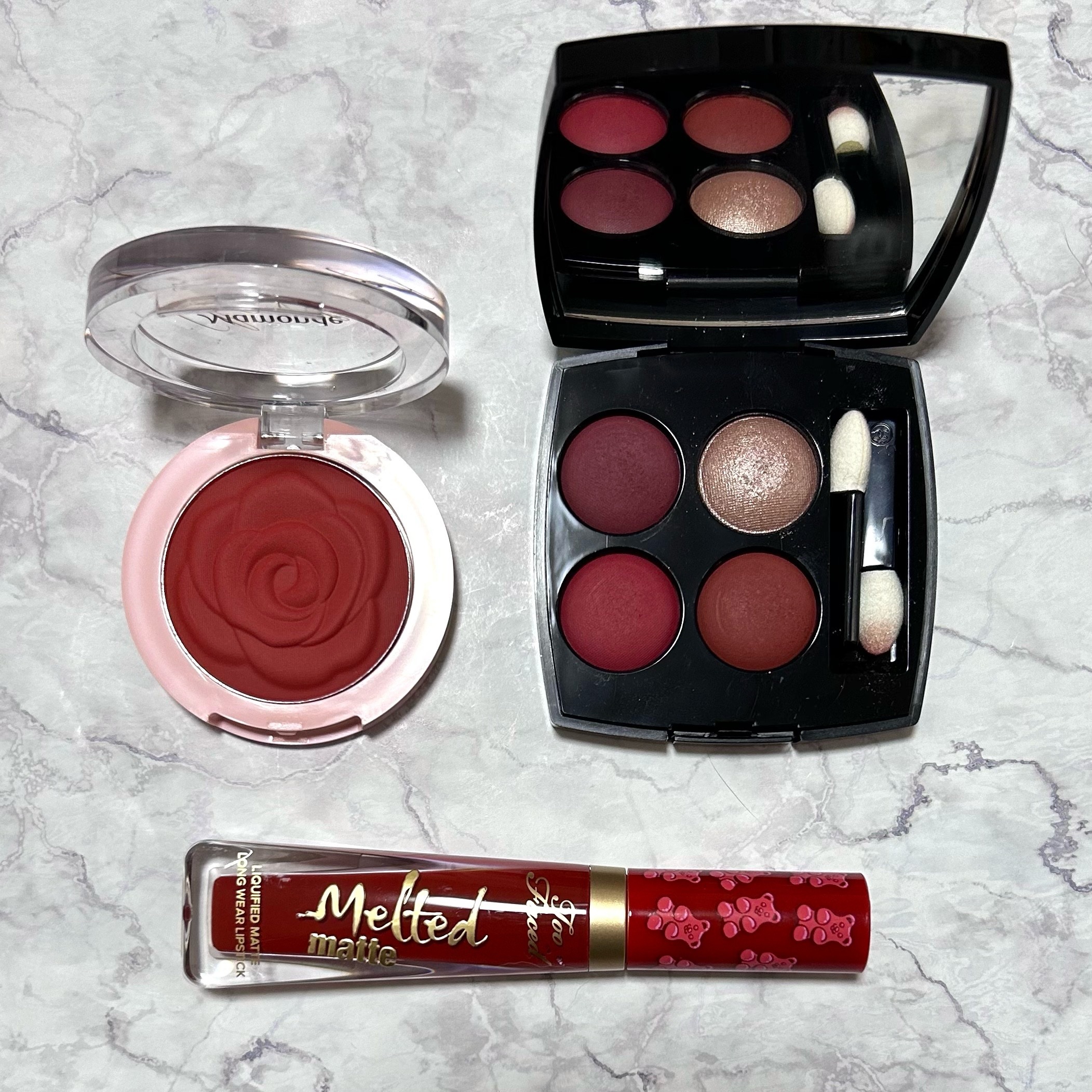 flower pop blusher 06 Yours,/Mamonde/パウダーチークを使ったクチコミ（3枚目）