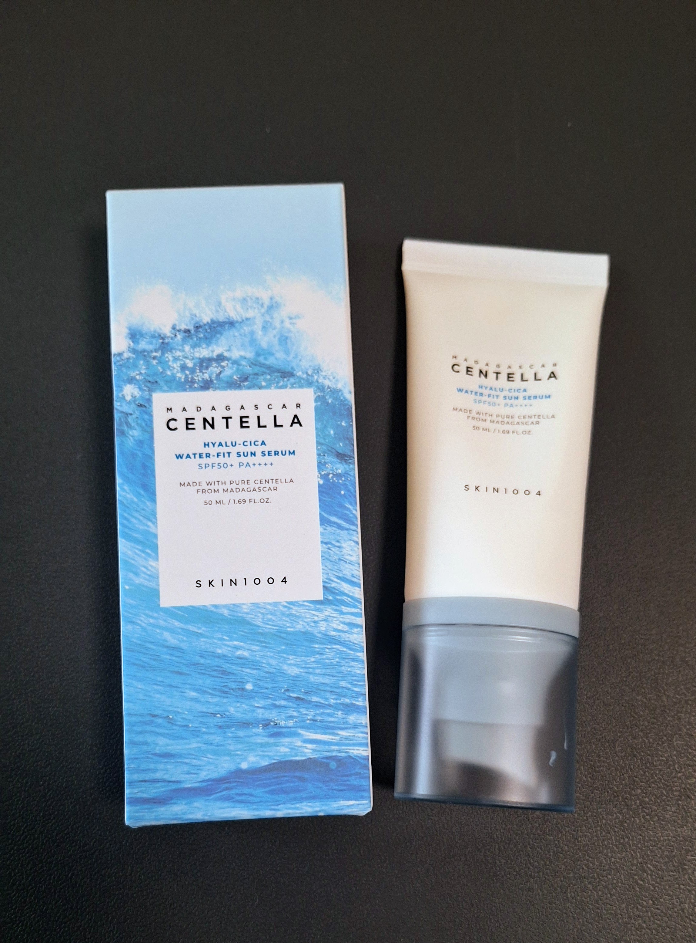 ヒアルーシカ ウォーターフィット サンセラム/SKIN1004/日焼け止めローションを使ったクチコミ（1枚目）