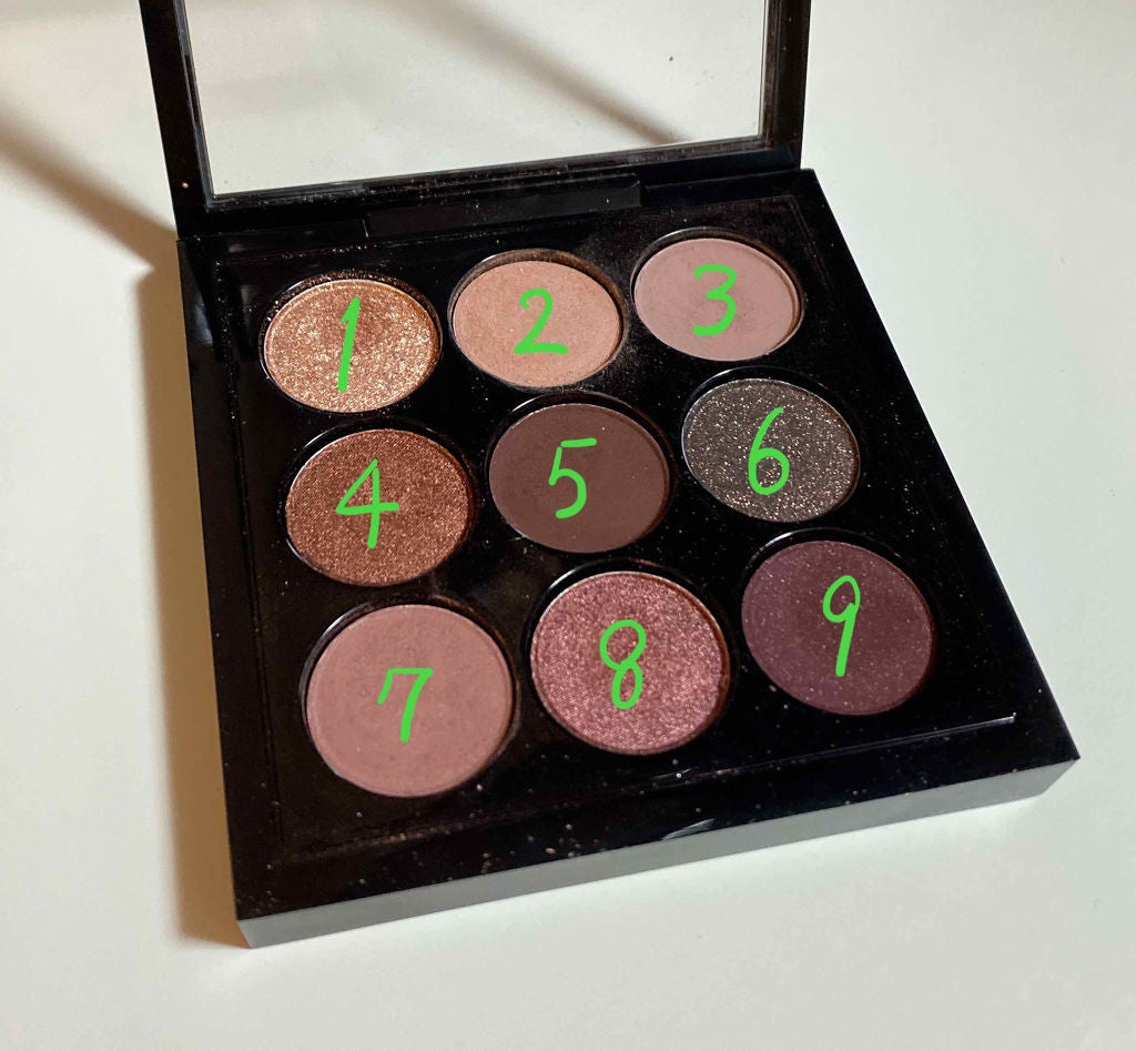 スモール アイシャドウ×9/M・A・C/アイシャドウパレットを使ったクチコミ(2枚目)