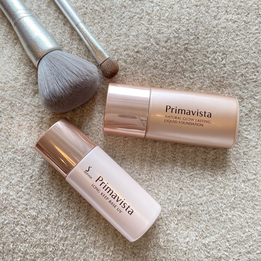 ナチュラルグロウ ラスティング リキッド オークル03/プリマヴィスタ/リキッドファンデーションを使ったクチコミ（1枚目）