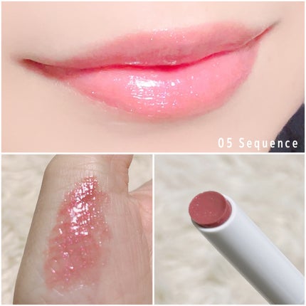 ベアグローペプチドメルティングバーム/PINATE/口紅を使ったクチコミ(4枚目)