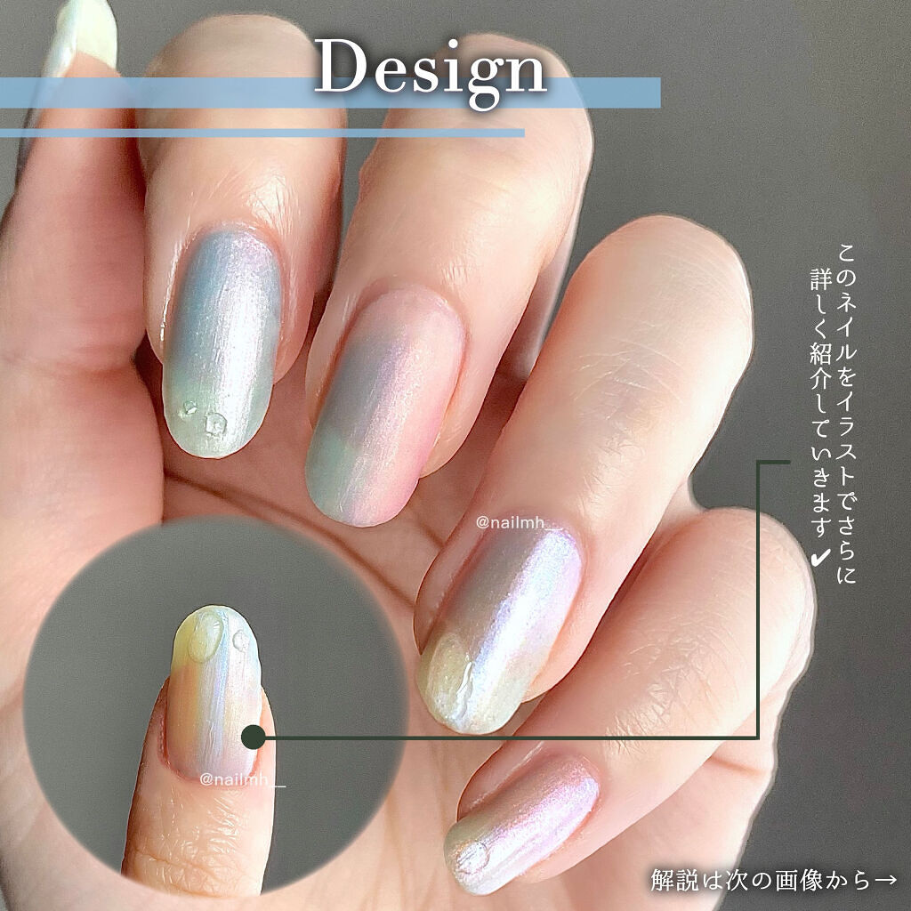 AC ネイルエナメル M 125 ギャラクシーホワイト/AC MAKEUP/マニキュアを使ったクチコミ（2枚目）