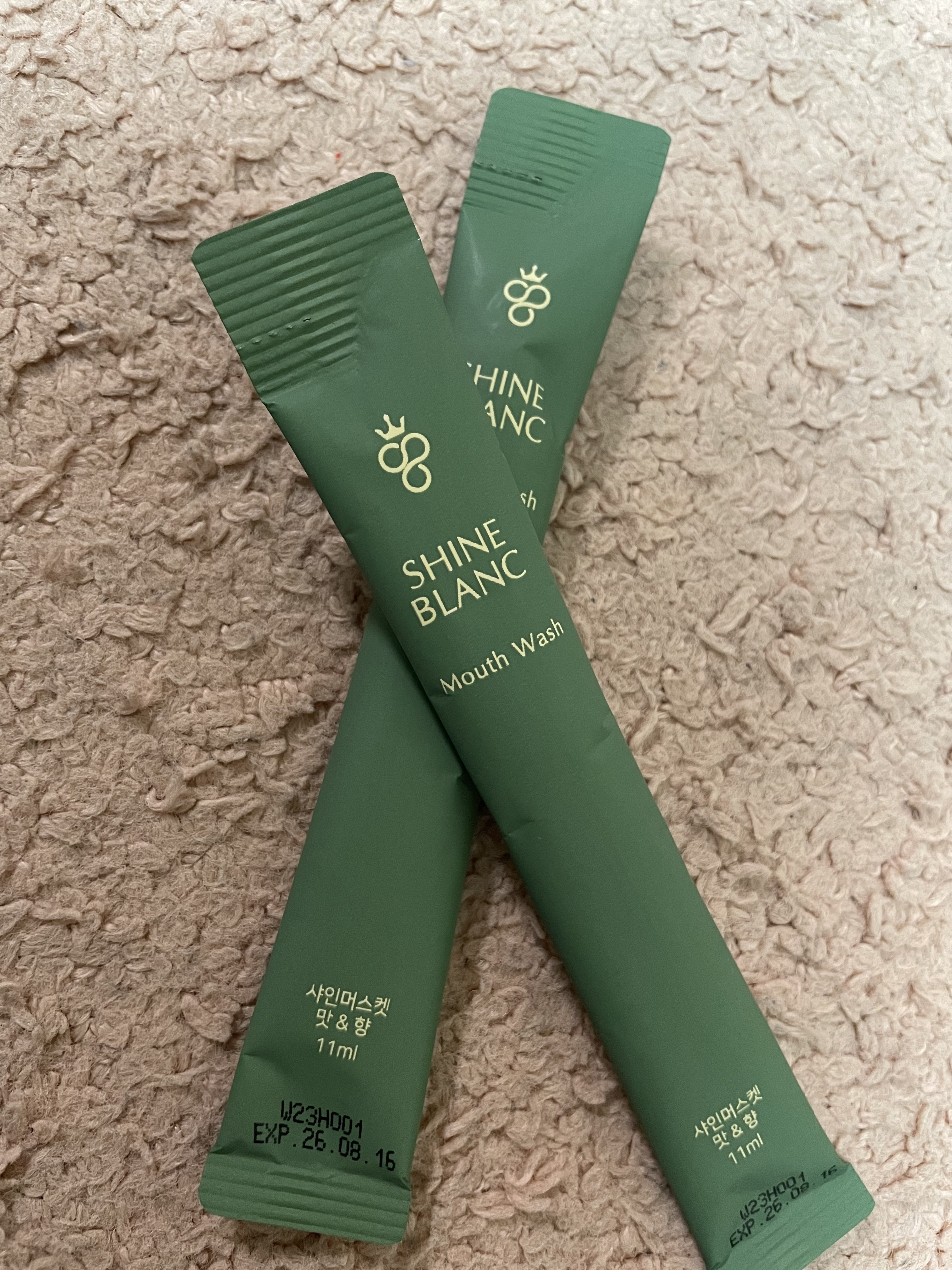 シャインブラン マスカット/SHINE BLANC/マウスウォッシュ・スプレーを使ったクチコミ（1枚目）