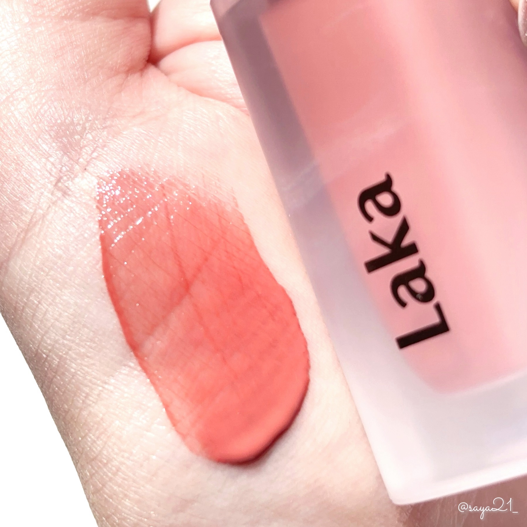 フルーティーグラムティント/Laka/リップティントを使ったクチコミ（2枚目）