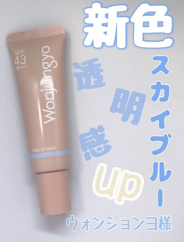 Wonjungyo ウォンジョンヨ トーンアップベース NAのクチコミ「Wonjungyo トーンアップベース NA
01 スカイブルー SPF43 PA+++

 .....」（1枚目）