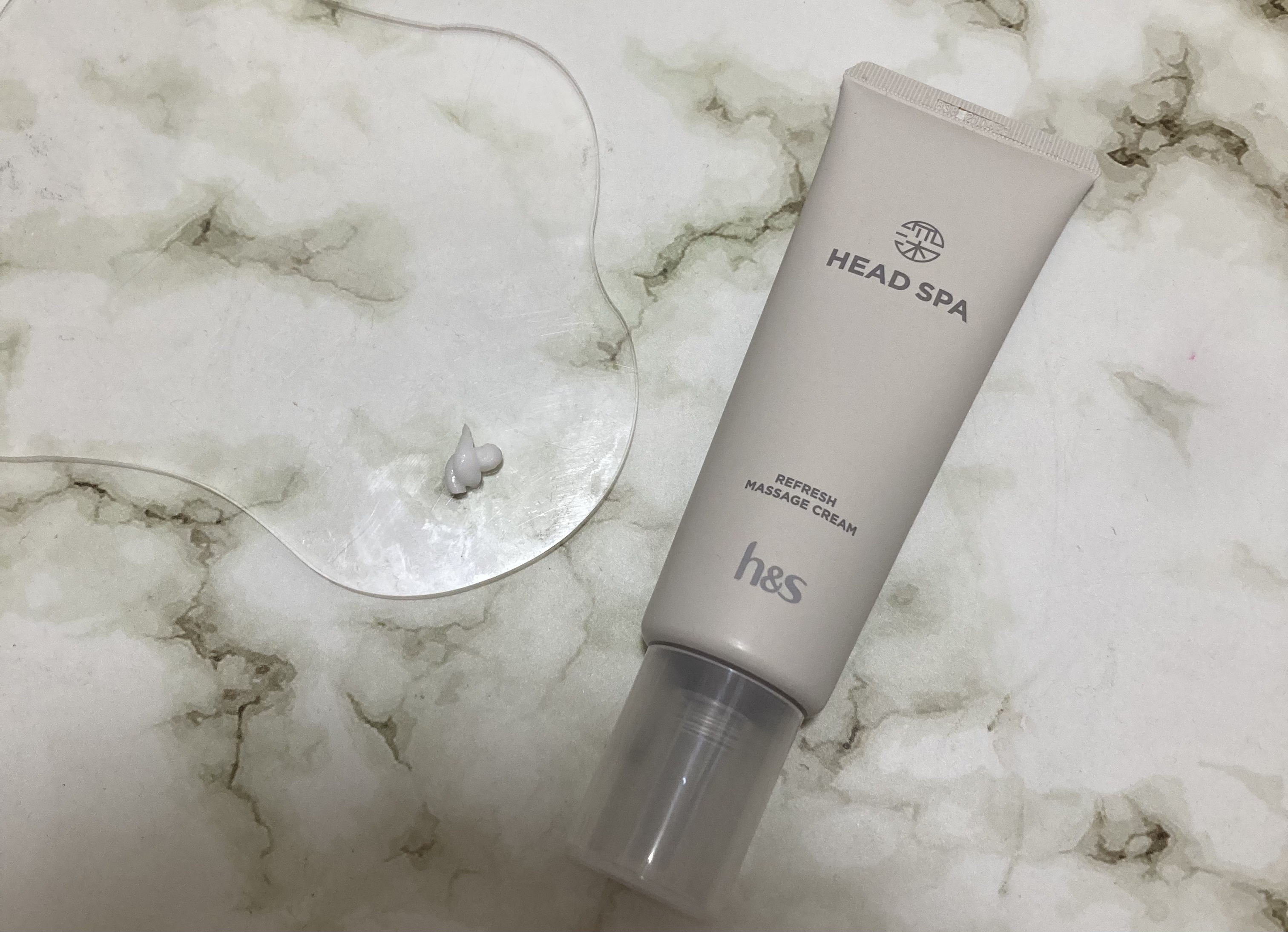 リフレッシュ マッサージクリーム/h&s/洗い流すヘアトリートメントを使ったクチコミ（2枚目）