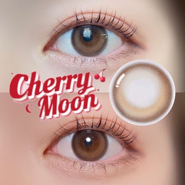 Cherry Moon 1day/OLENS/カラーコンタクトレンズを使ったクチコミ（1枚目）