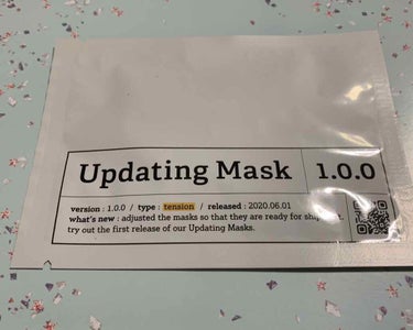 Updating Mask 1.0.0 5タイプセット 1セット5枚入り/meol/シートマスク・パックを使ったクチコミ（1枚目）