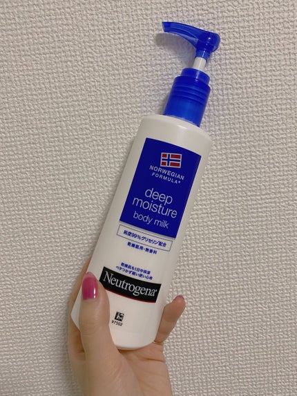 ノルウェー フォーミュラ ディープモイスチャー ボディミルク/Neutrogena/ボディミルクを使ったクチコミ(1枚目)