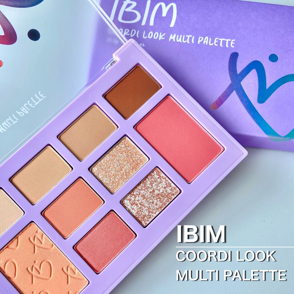 コーディールックマルチパレット/IBIM/アイシャドウパレットを使ったクチコミ(1枚目)