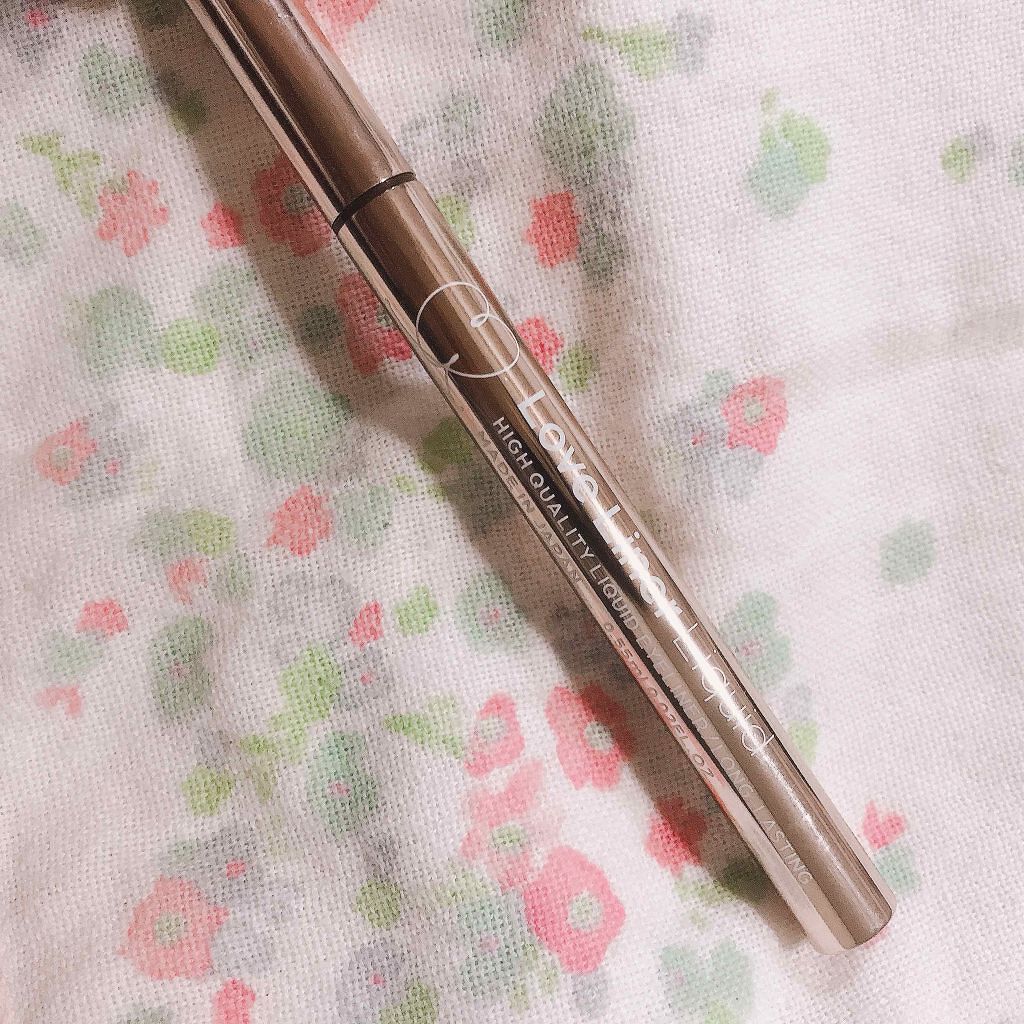 リアルラスティングアイライナー24hWP/K-パレット/リキッドアイライナーを使ったクチコミ（2枚目）