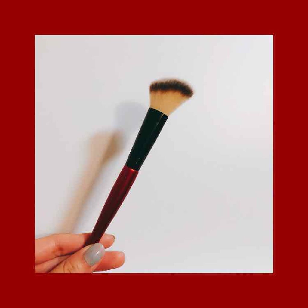 春姫 チークブラシ/DAISO/メイクブラシを使ったクチコミ(1枚目)