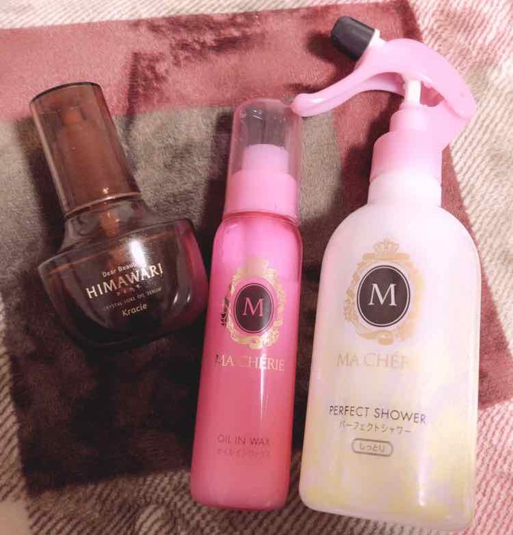 オイルインワックス/MACHERIE/ヘアワックス・クリームを使ったクチコミ（1枚目）