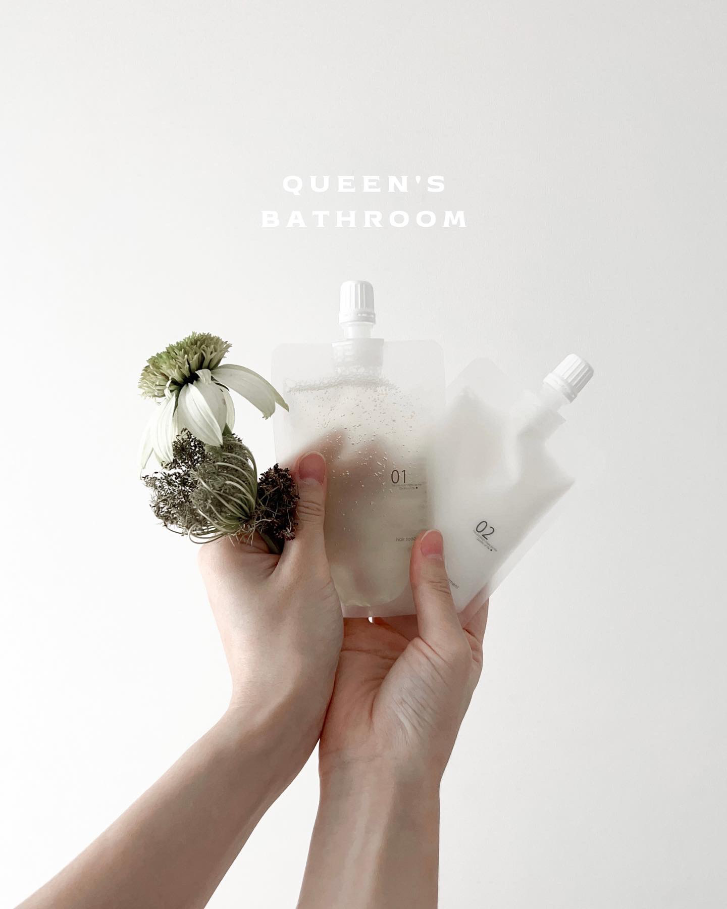 ヘアケアトライアルセット/QUEEN'S BATHROOM/トライアルキットを使ったクチコミ（1枚目）
