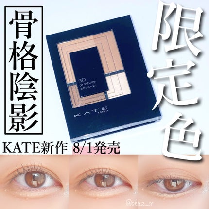 3Dプロデュースシャドウ/KATE/アイシャドウパレットを使ったクチコミ(1枚目)