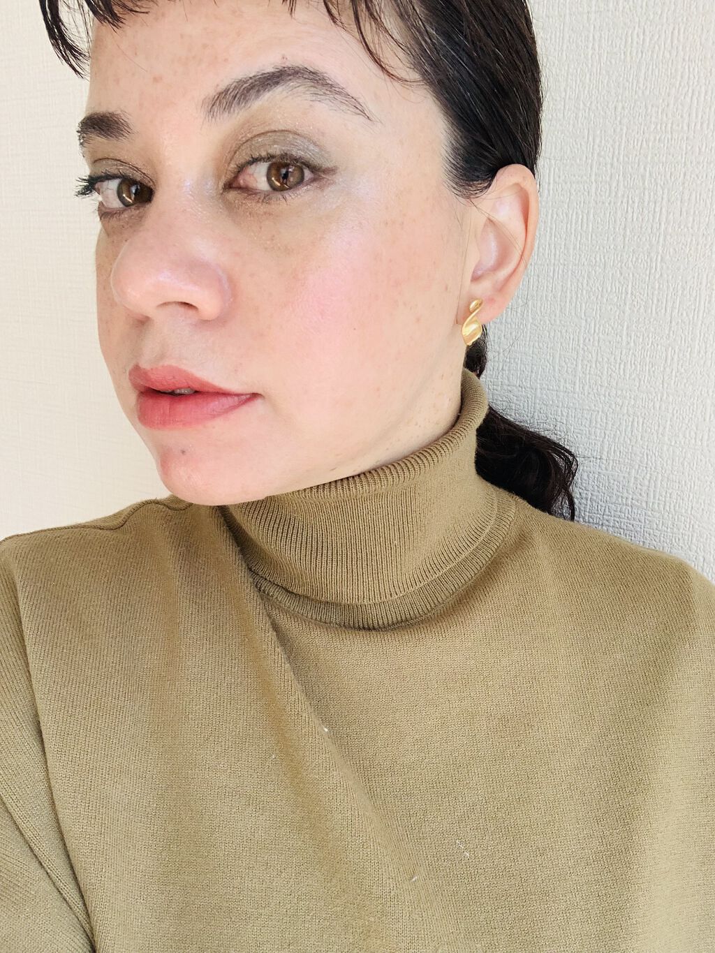 トゥルーディメンショングロウチーク/hince/パウダーチークを使ったクチコミ（3枚目）