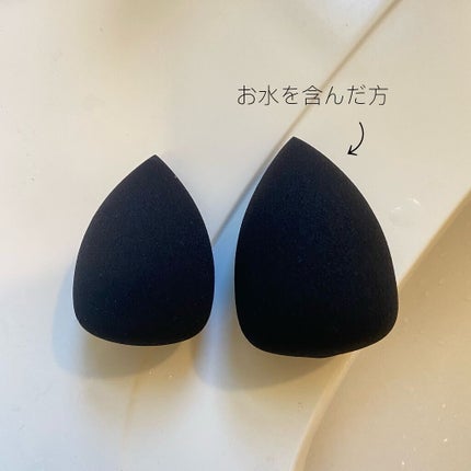 &be ブラックスポンジ/&be/パフ・スポンジを使ったクチコミ(2枚目)