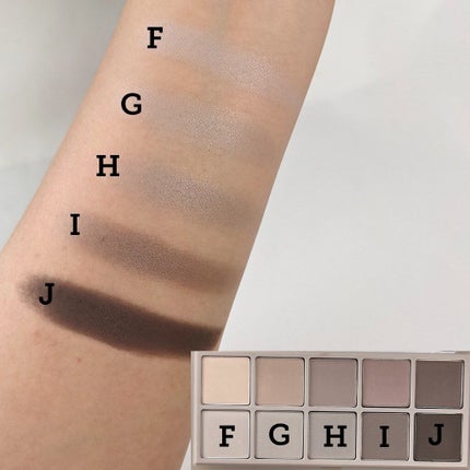 ベターザンパレット/rom&nd/アイシャドウパレットを使ったクチコミ(3枚目)