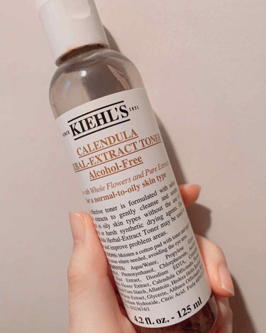 キールズ ハーバル トナー CL アルコールフリー/Kiehl's/化粧水を使ったクチコミ（2枚目）