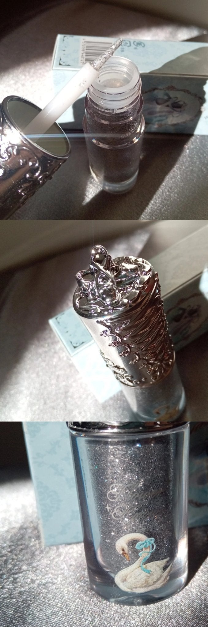 フラワーノーズ スワンバレエシリーズ リキッドアイシャドウ/FlowerKnows/リキッドアイシャドウを使ったクチコミ(3枚目)