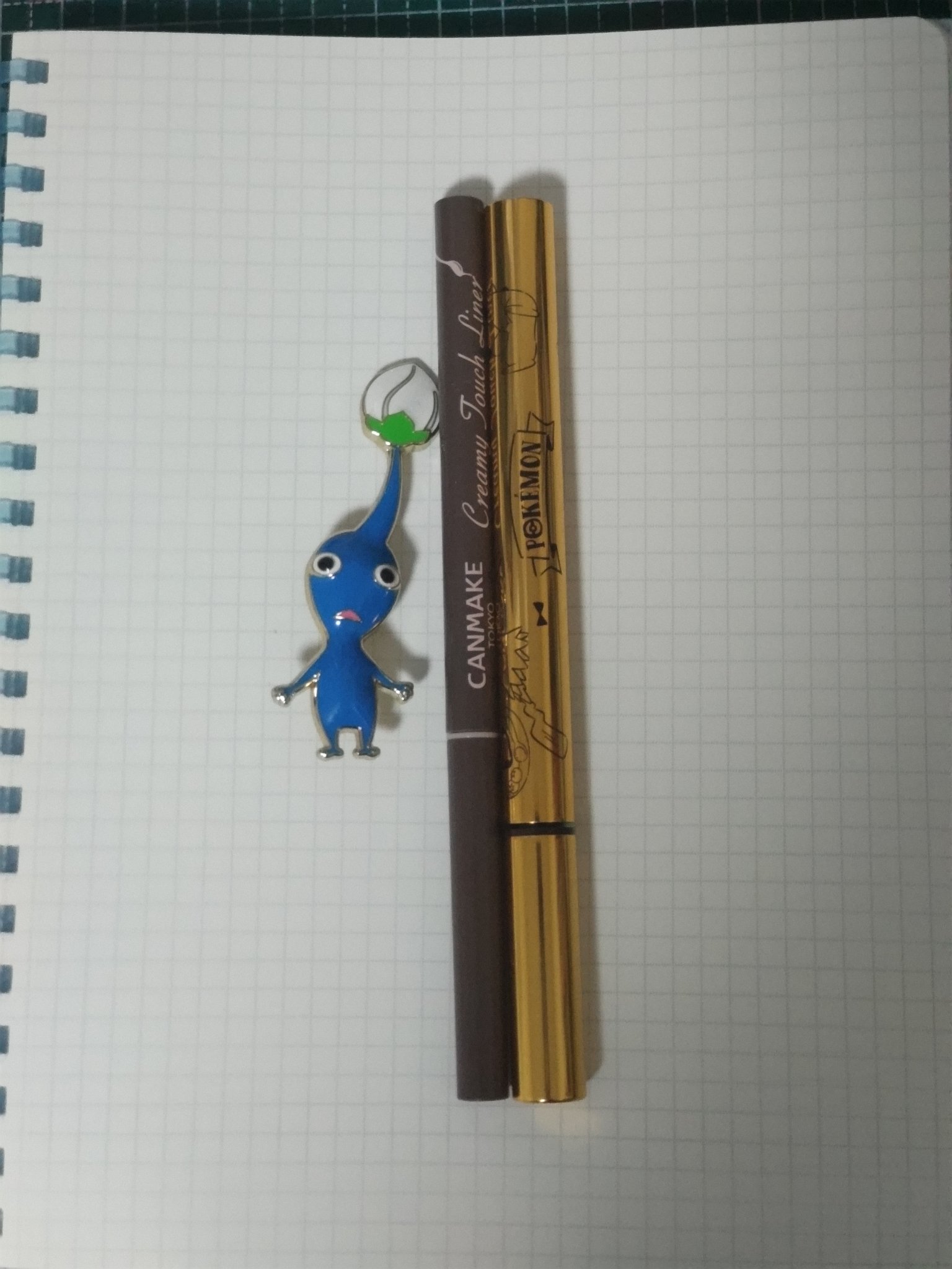 リキッドアイライナーR4 ダークブラウン（ポケモン限定デザイン）/ラブ・ライナー/リキッドアイライナーを使ったクチコミ（1枚目）