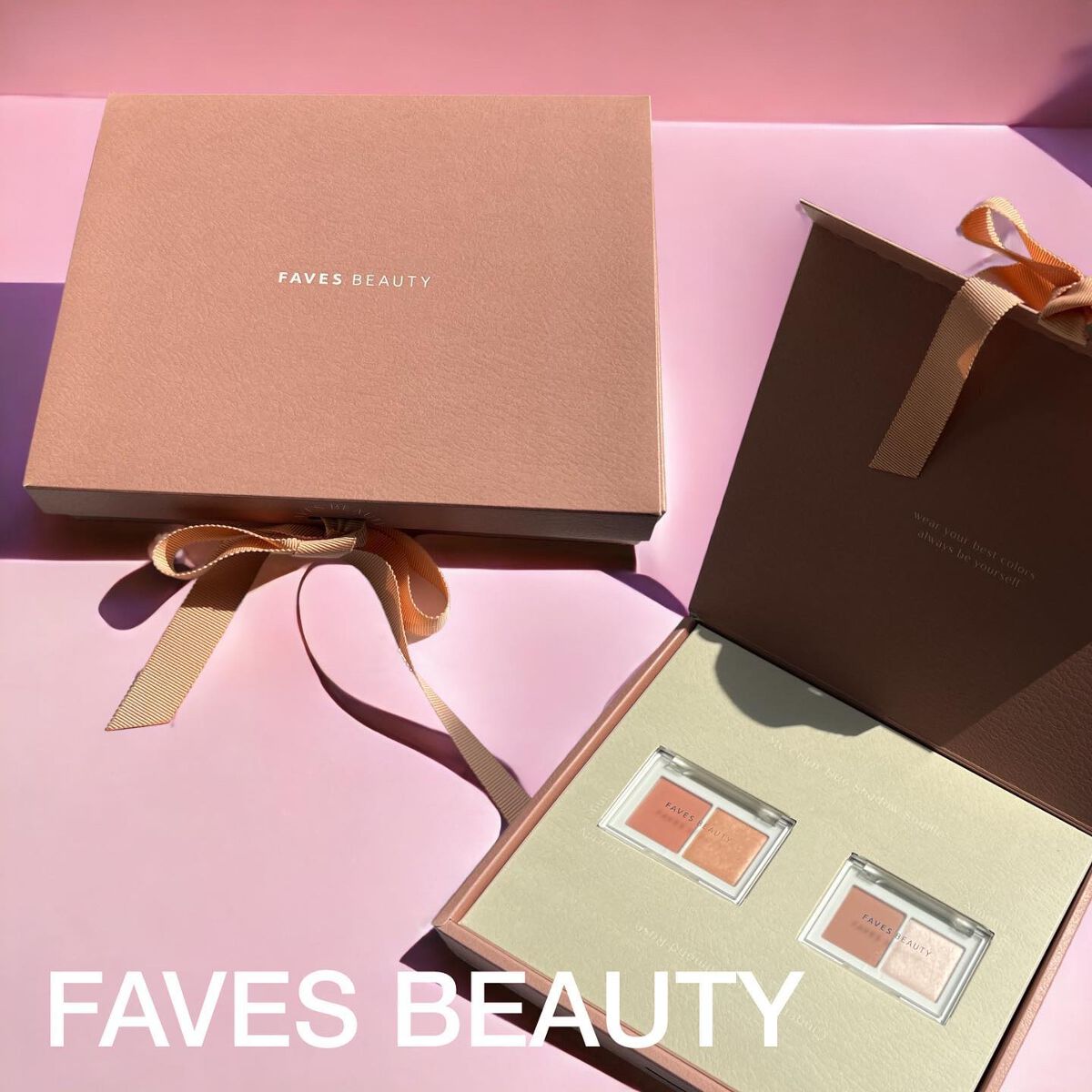 
FAVES BEAUTY
マイカラーデュオシャドウスフレ
▫️アーモンドロゼ
▫️ジンジャーアプリコット

肌なじみの良いカラーで、
ふんわりマットと繊細なパールの
間違いのない組み合わせだからどう塗っても可愛い！

しっとりとした粉質だ