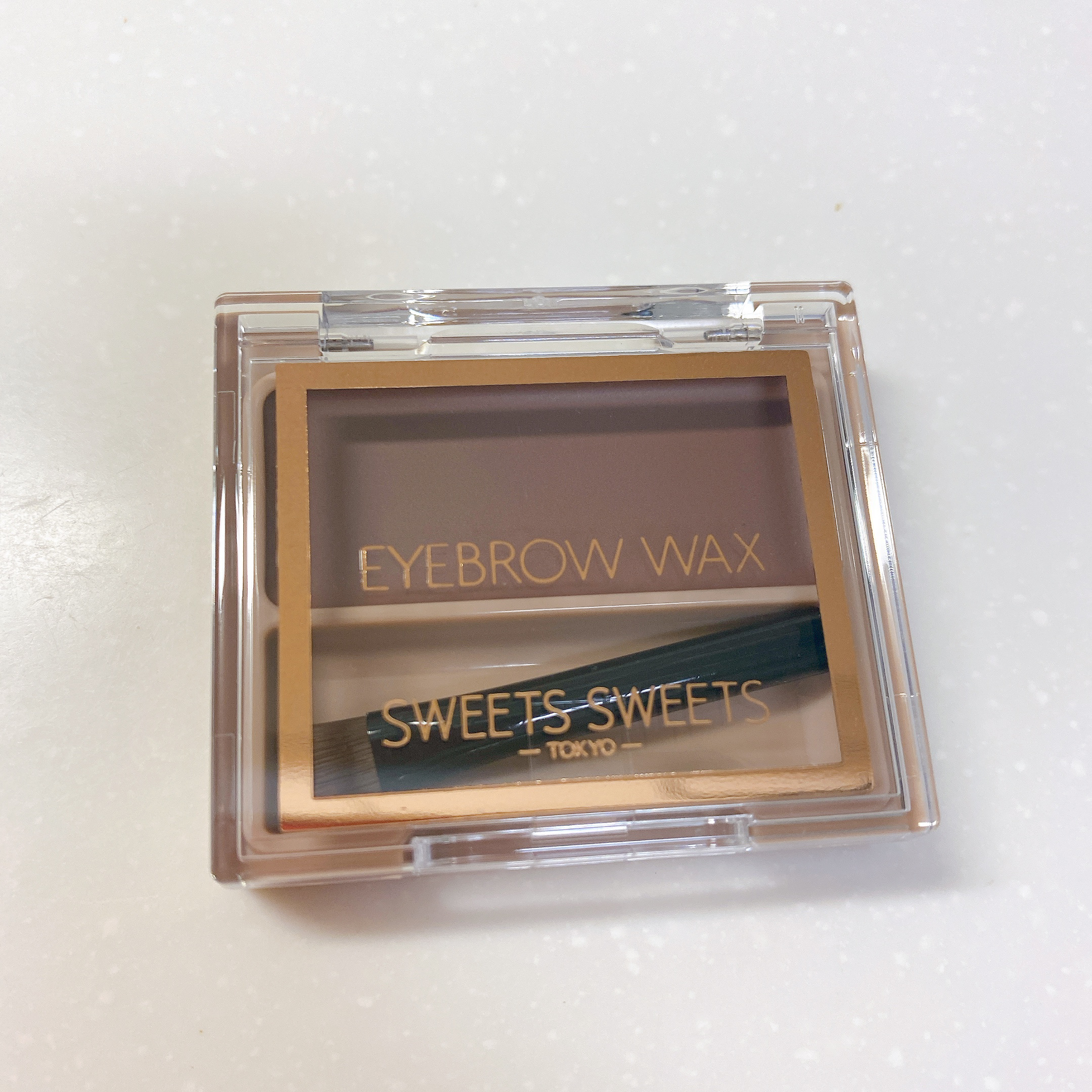 アイブロウワックス 07 ストロベリーブラウン/スウィーツ スウィーツ/その他アイブロウを使ったクチコミ（1枚目）