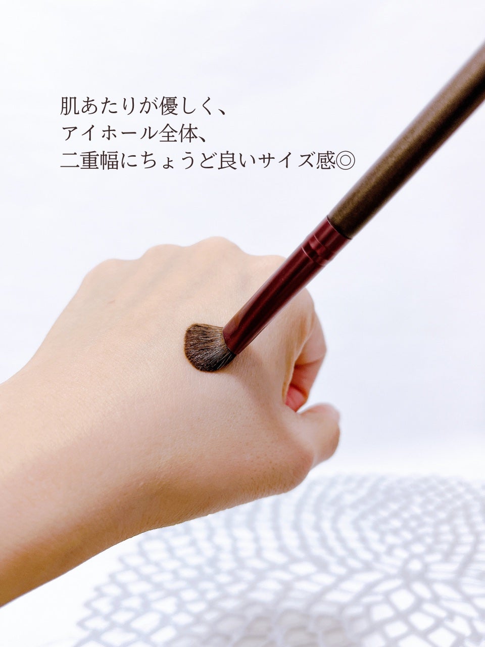 UR GLAM EXTENSION SCREW BRUSH(まつ毛エクステスクリューブラシ)/U R GLAM/メイクブラシを使ったクチコミ(3枚目)