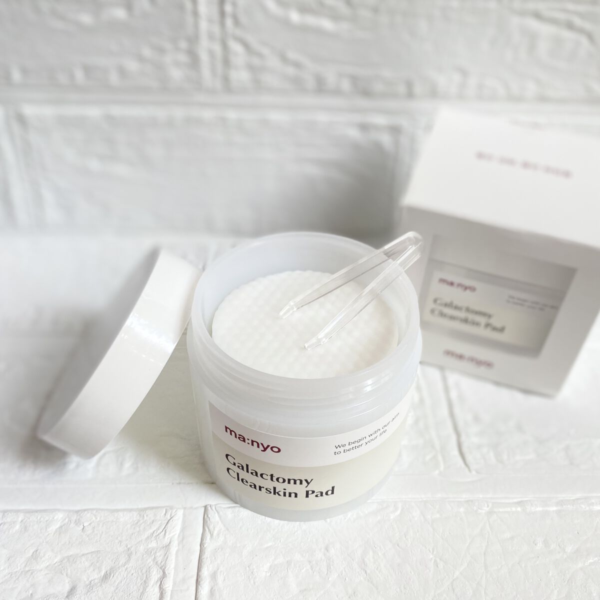ガラクトミークリアスキンパッド/manyo/トナーパッドを使ったクチコミ（1枚目）