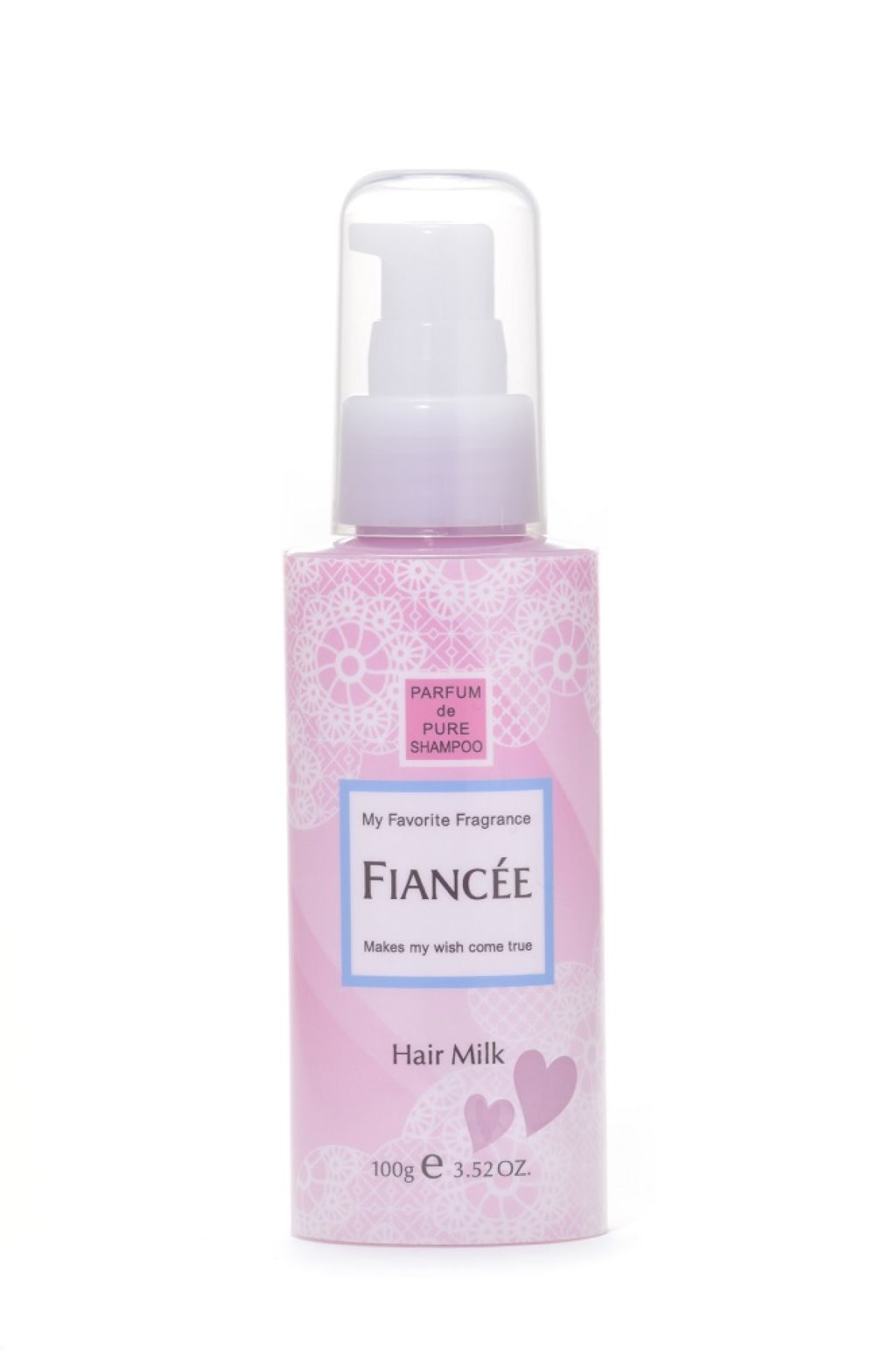 フィアンセ フレグランスヘアミルク ピュアシャンプーの香り/フィアンセ/ヘアミルクを使ったクチコミ(1枚目)