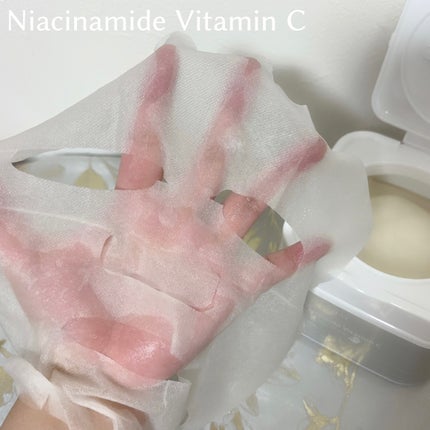 ナイアシンアミドビタミンC ブライトニングマスク/MARY&MAY/シートマスク・パックを使ったクチコミ(3枚目)