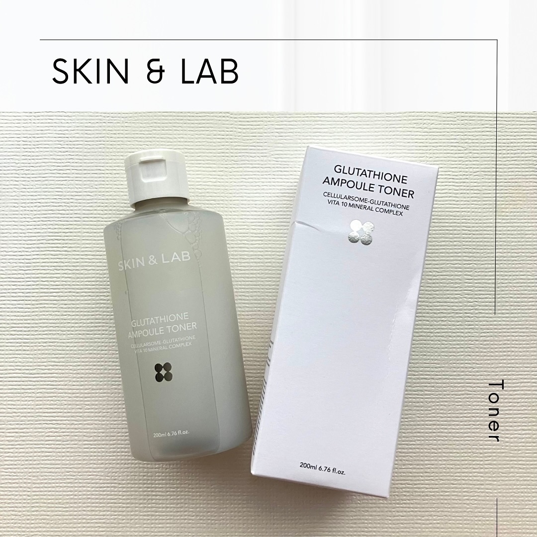グルタチオンアンプルトナー/SKIN&LAB/化粧水を使ったクチコミ（1枚目）